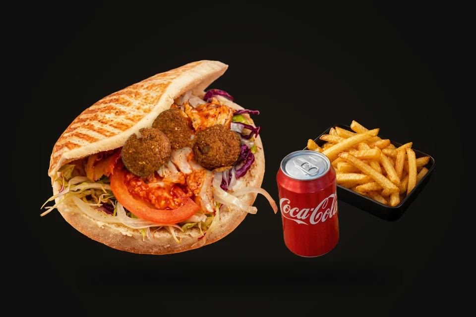 Pide falafel MENU
